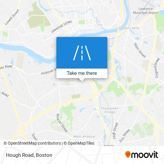 Mapa de Hough Road