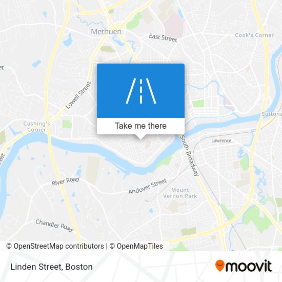 Mapa de Linden Street