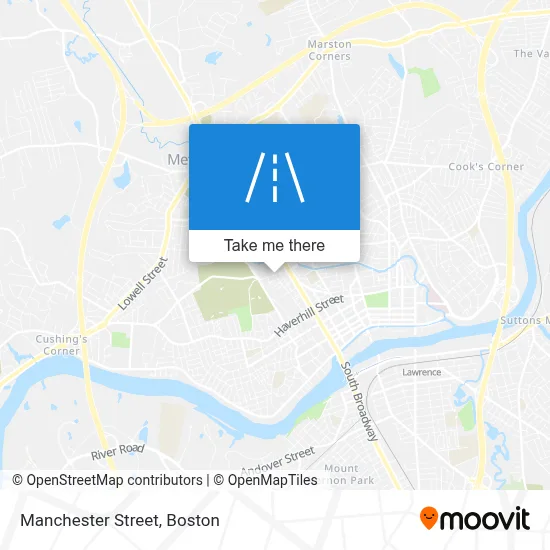 Manchester Street map