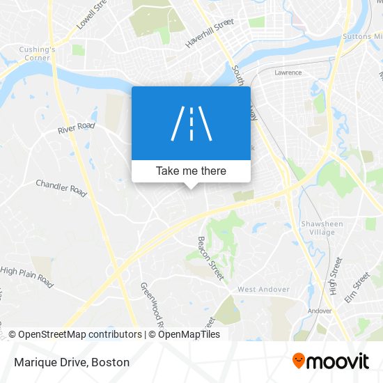 Marique Drive map