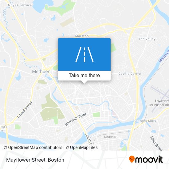 Mayflower Street map