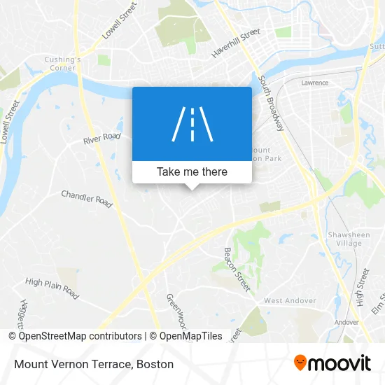 Mount Vernon Terrace map