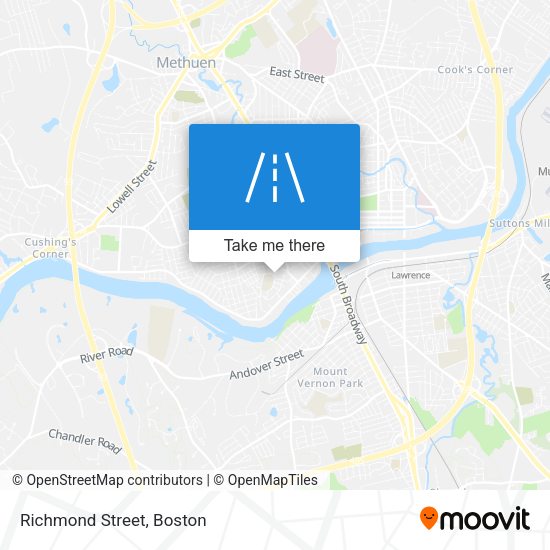 Mapa de Richmond Street