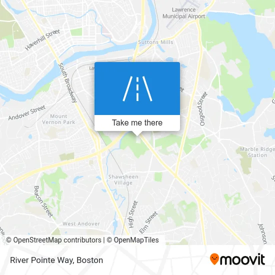 River Pointe Way map