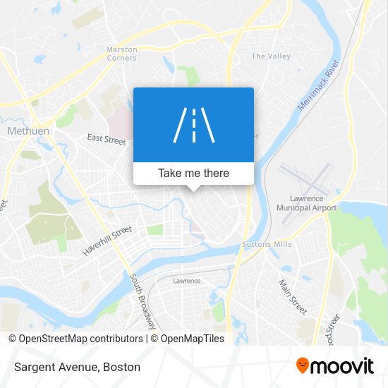 Mapa de Sargent Avenue