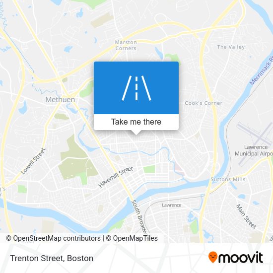 Mapa de Trenton Street
