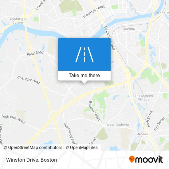 Winston Drive map
