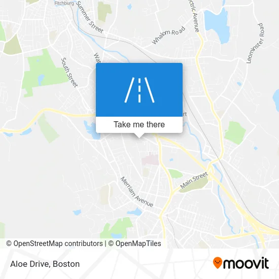 Aloe Drive map