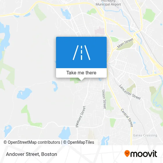 Andover Street map