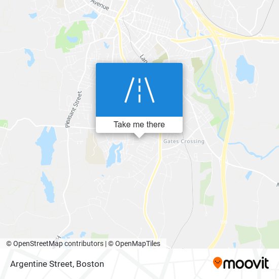 Argentine Street map