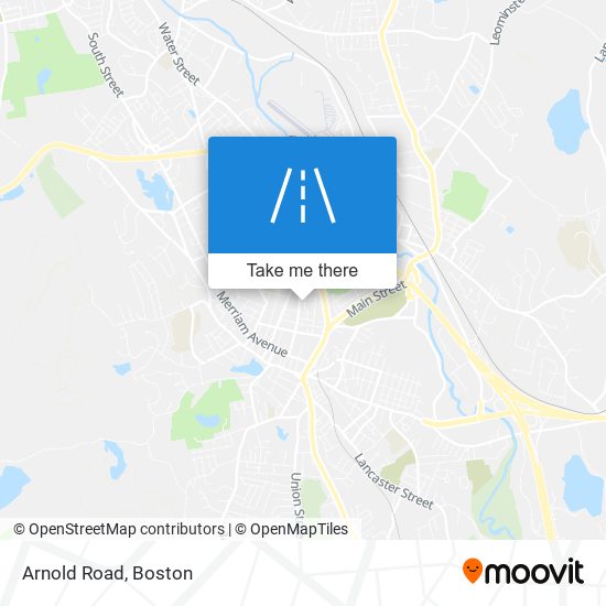 Arnold Road map