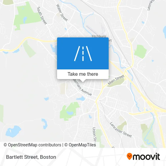 Bartlett Street map