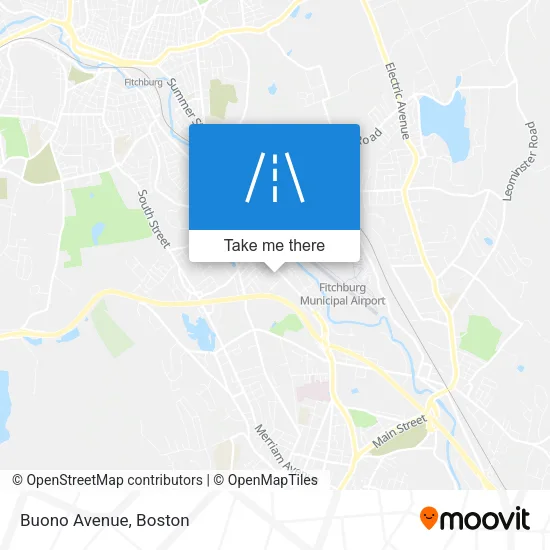 Buono Avenue map