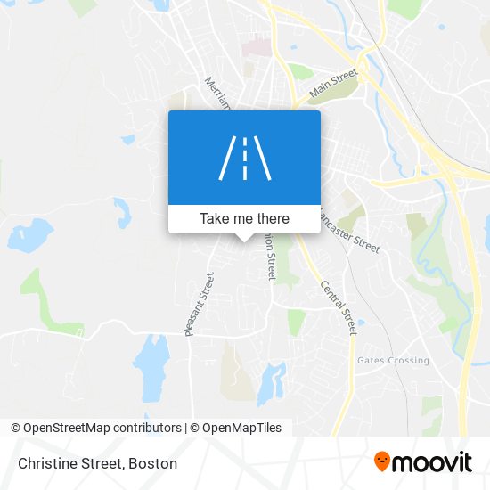 Christine Street map