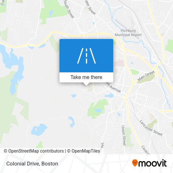 Mapa de Colonial Drive