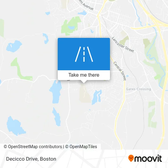 Decicco Drive map
