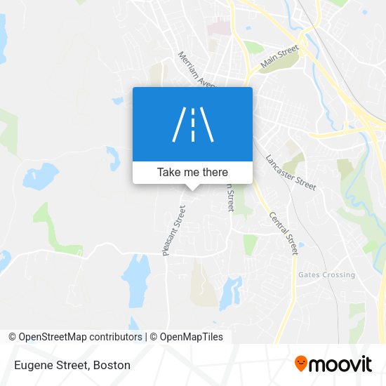 Mapa de Eugene Street