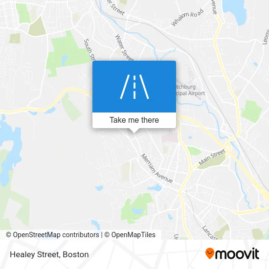 Healey Street map