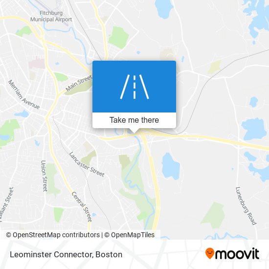 Leominster Connector map