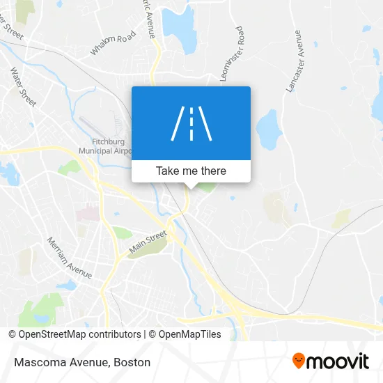 Mascoma Avenue map