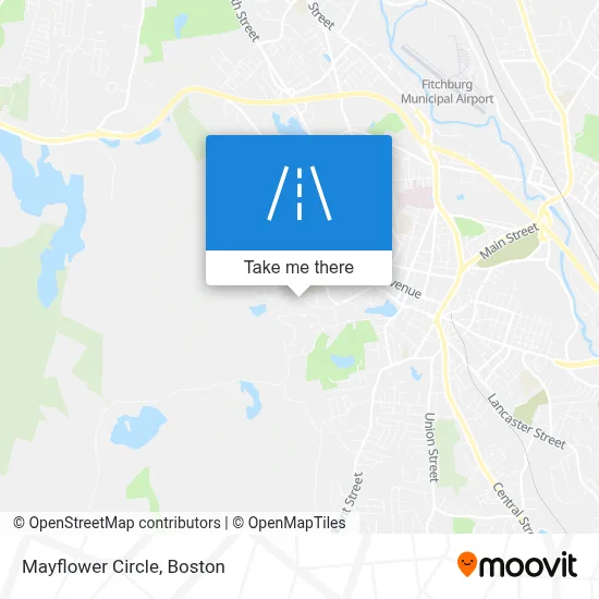Mayflower Circle map
