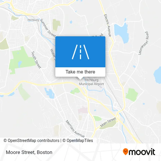 Moore Street map