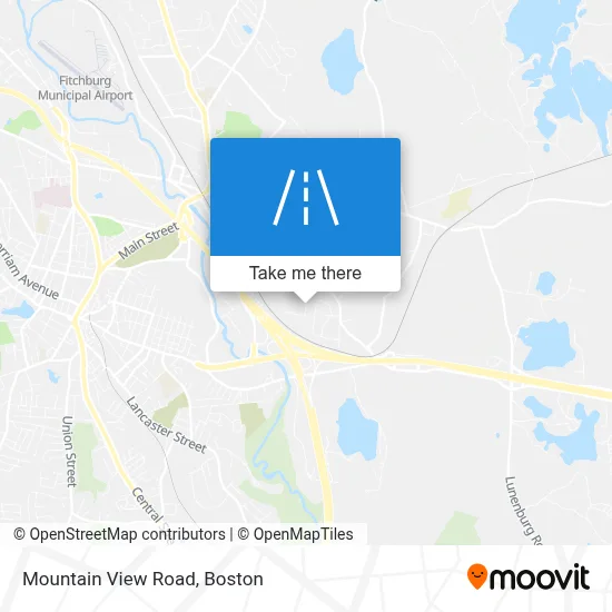 Mountain View Road map