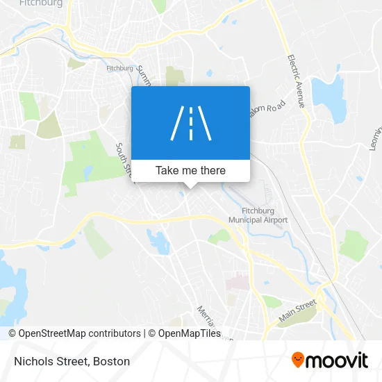 Nichols Street map