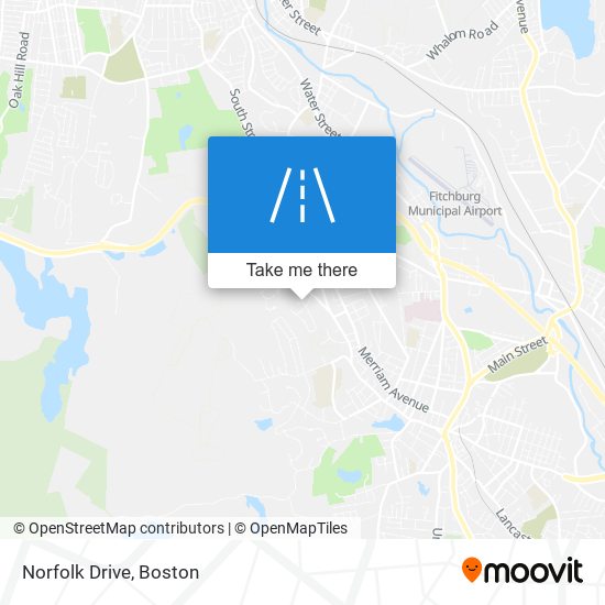 Norfolk Drive map