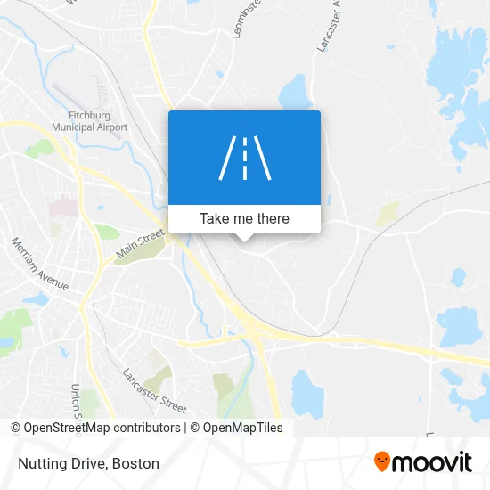 Nutting Drive map