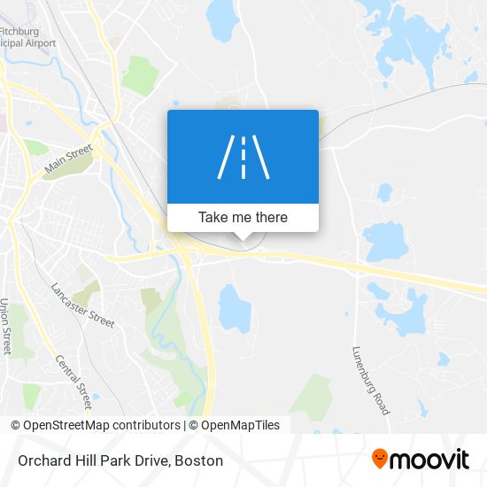 Orchard Hill Park Drive map