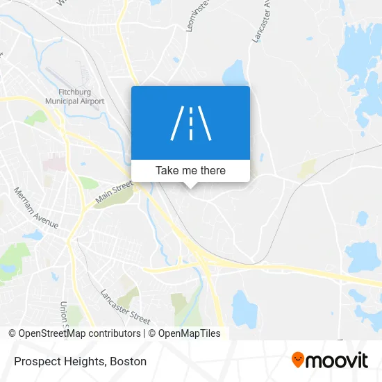 Prospect Heights map