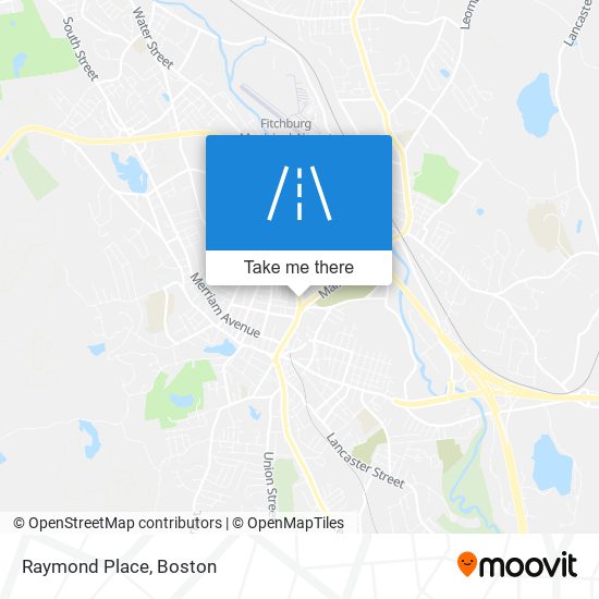 Raymond Place map