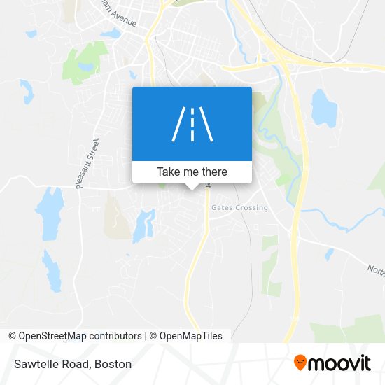 Mapa de Sawtelle Road