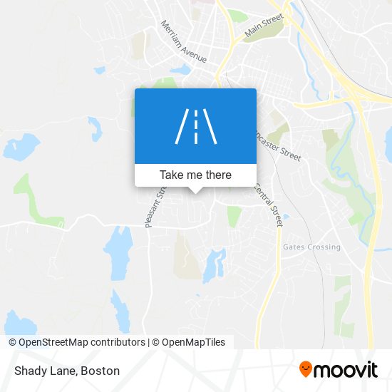 Mapa de Shady Lane