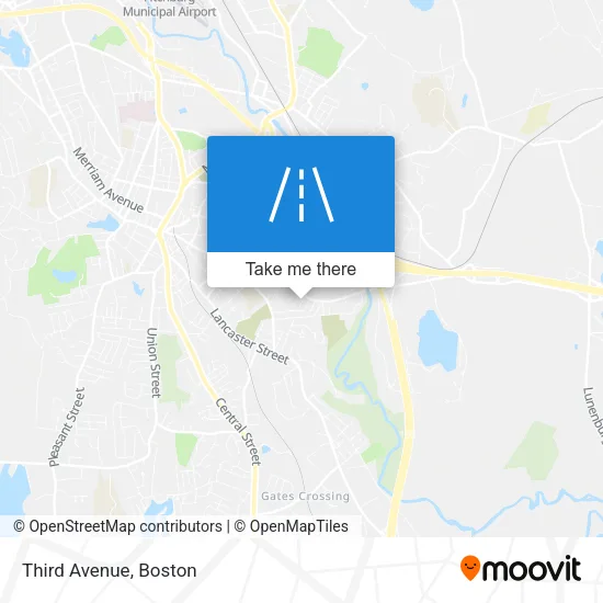 Third Avenue map