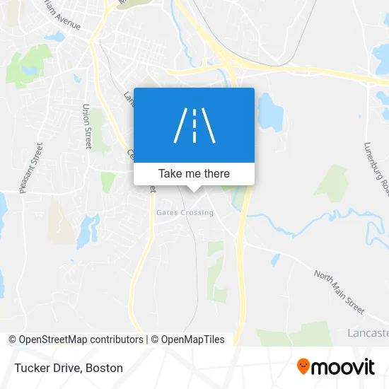 Tucker Drive map