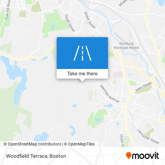 Mapa de Woodfield Terrace