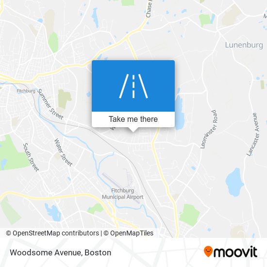 Mapa de Woodsome Avenue