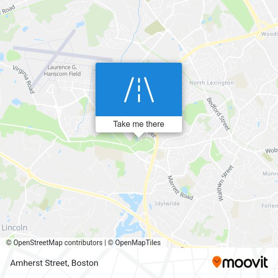 Mapa de Amherst Street