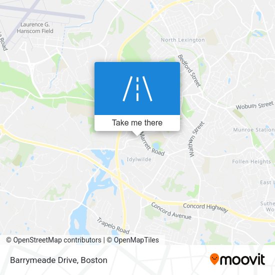 Mapa de Barrymeade Drive