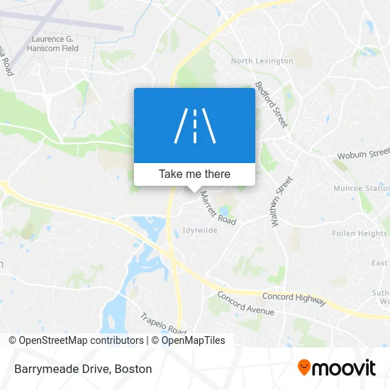 Barrymeade Drive map