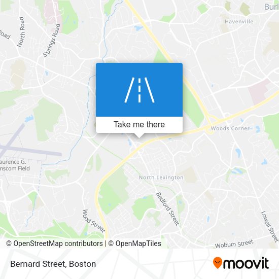 Mapa de Bernard Street