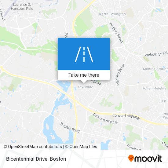 Mapa de Bicentennial Drive