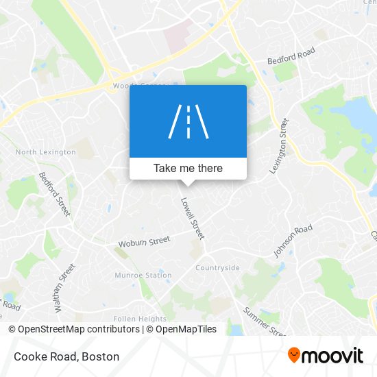 Cooke Road map