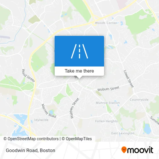 Goodwin Road map
