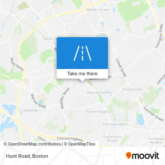 Hunt Road map