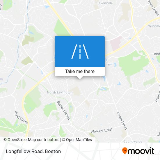 Mapa de Longfellow Road