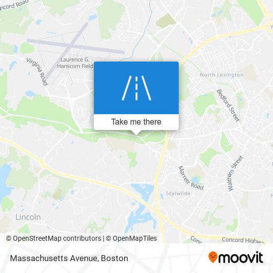 Mapa de Massachusetts Avenue