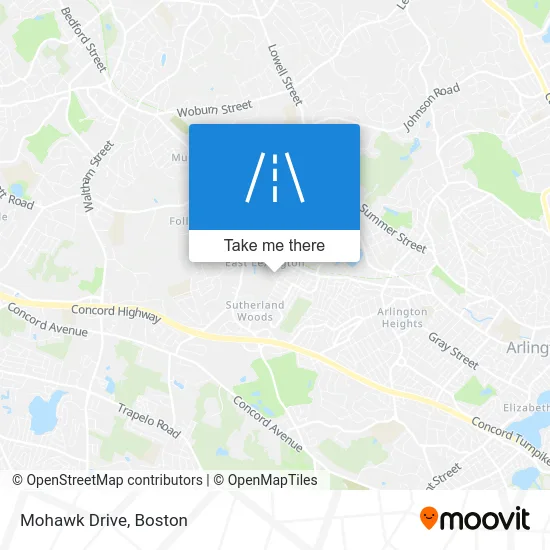Mohawk Drive map